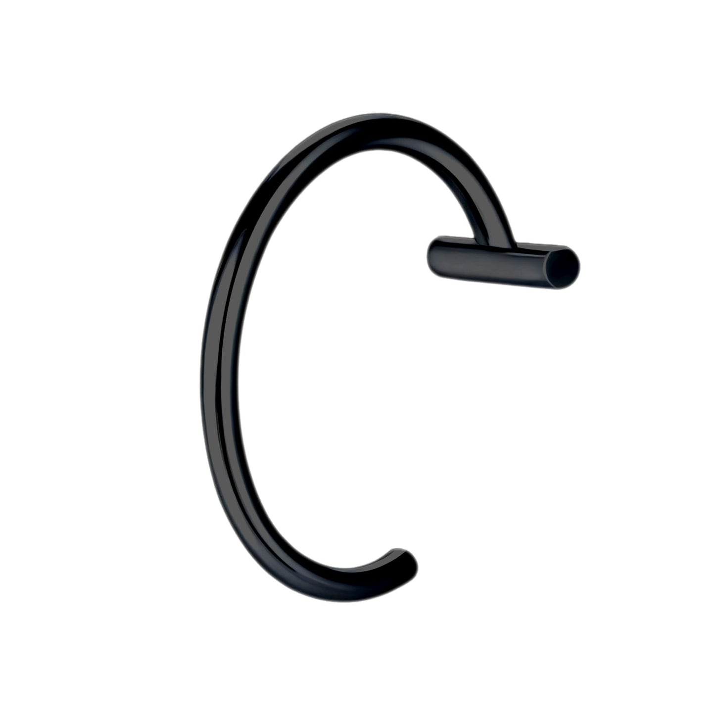Surgical Steel Fake Lip Ring in Classic Style