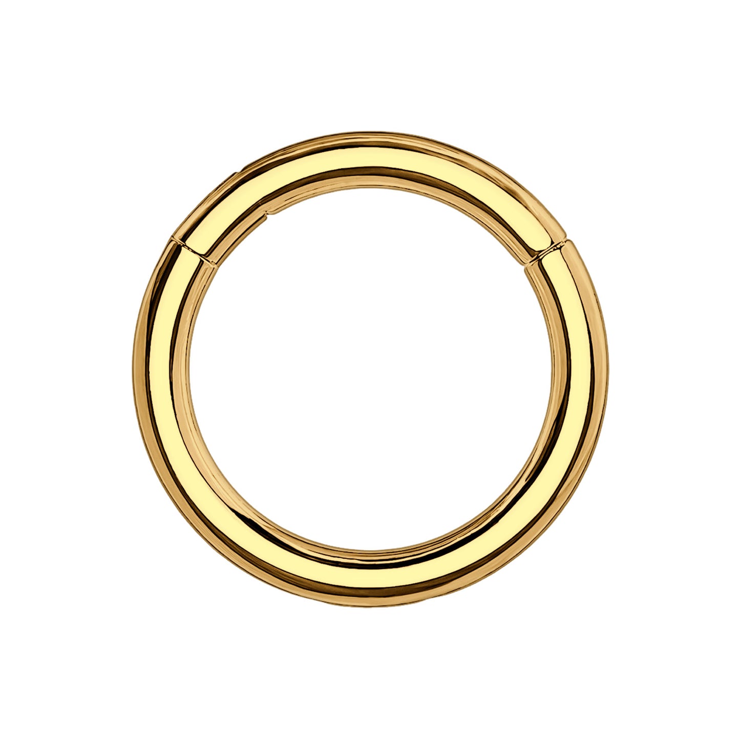 Titanium Clicker Ring in Classic Simple Style