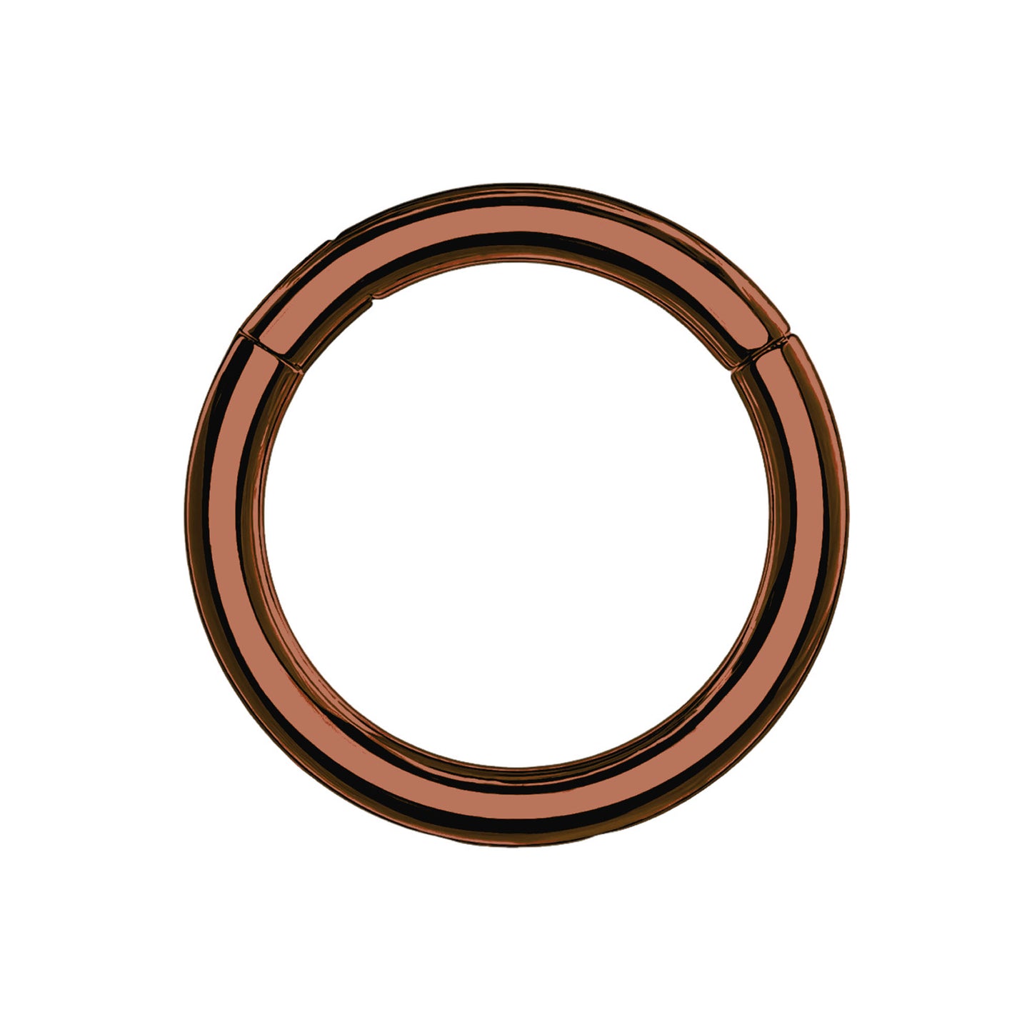 Titanium Clicker Ring in Classic Simple Style