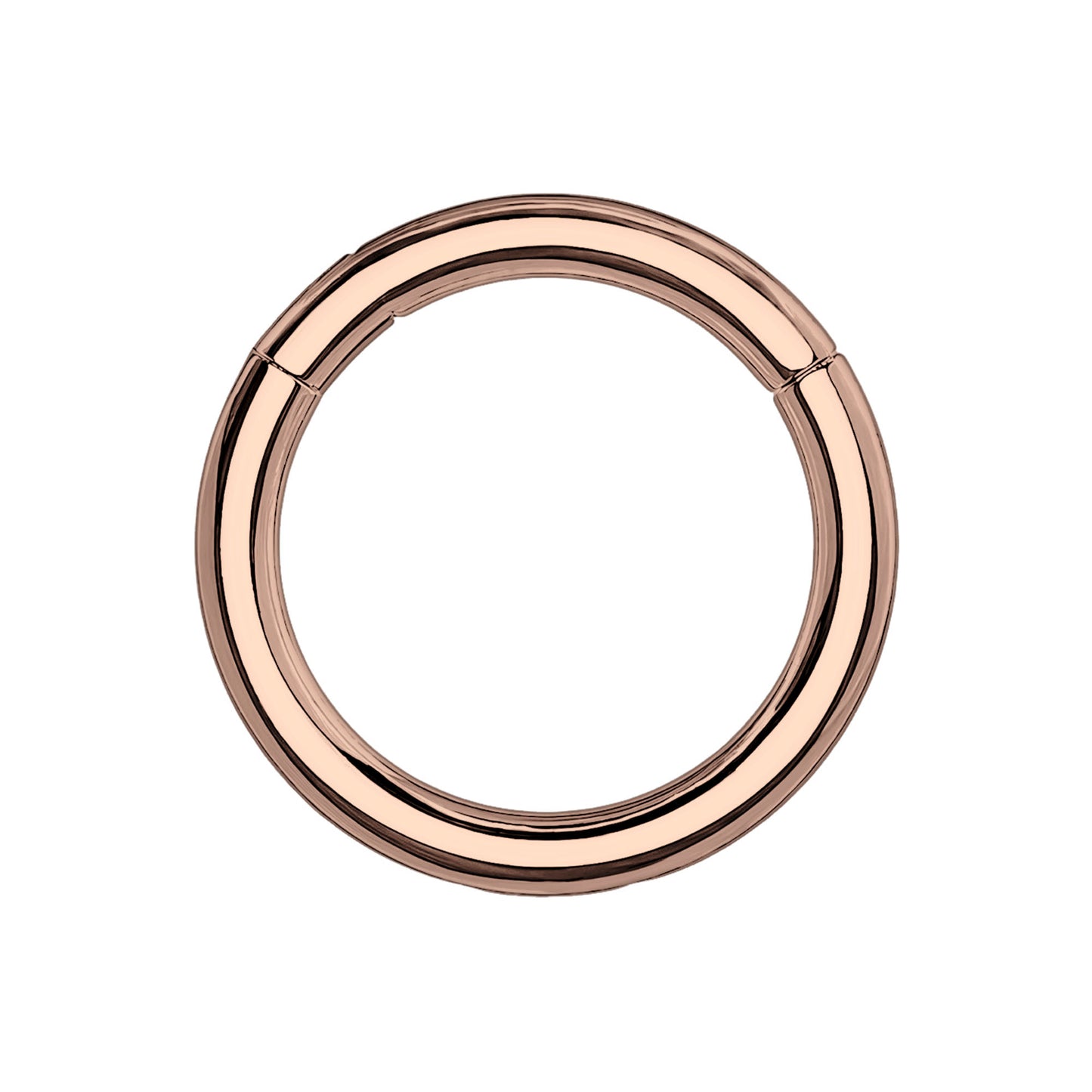 Titanium Clicker Ring in Classic Simple Style