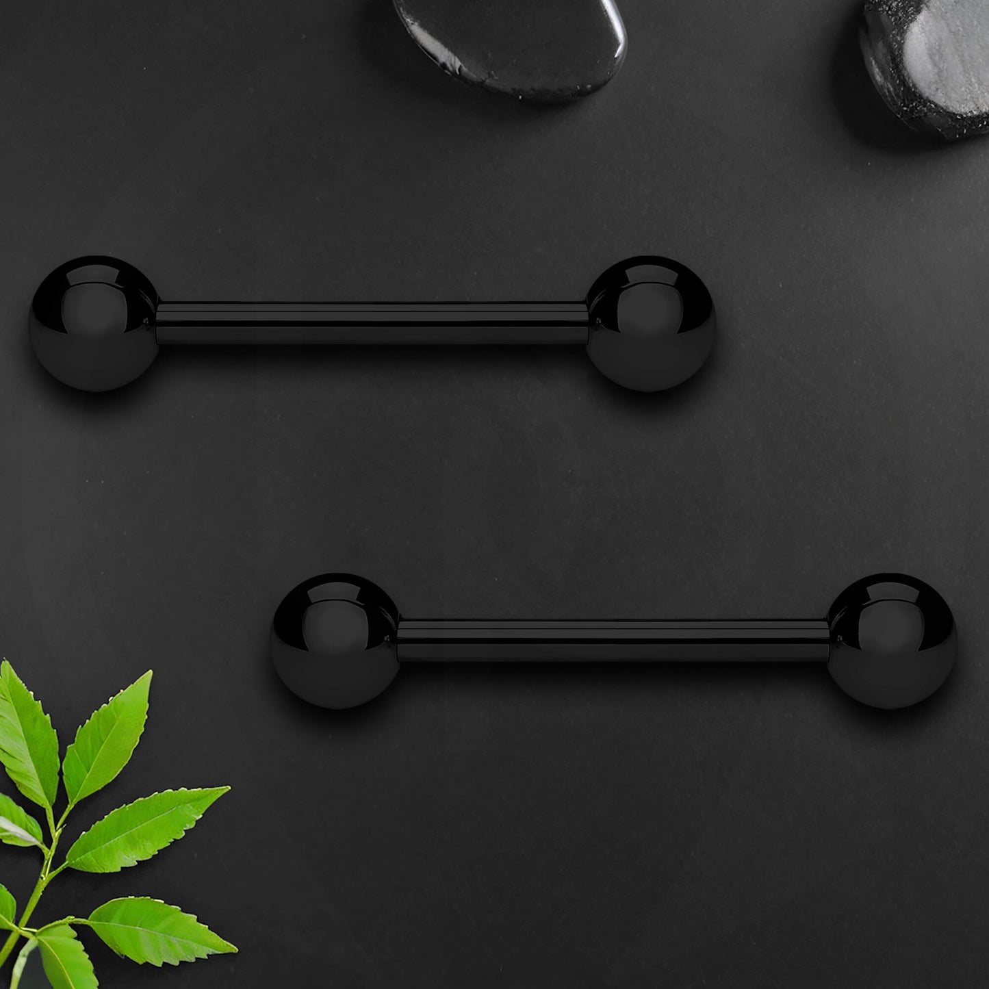 Surgical Steel Nipple Jewelry in Classic Minimalist Style