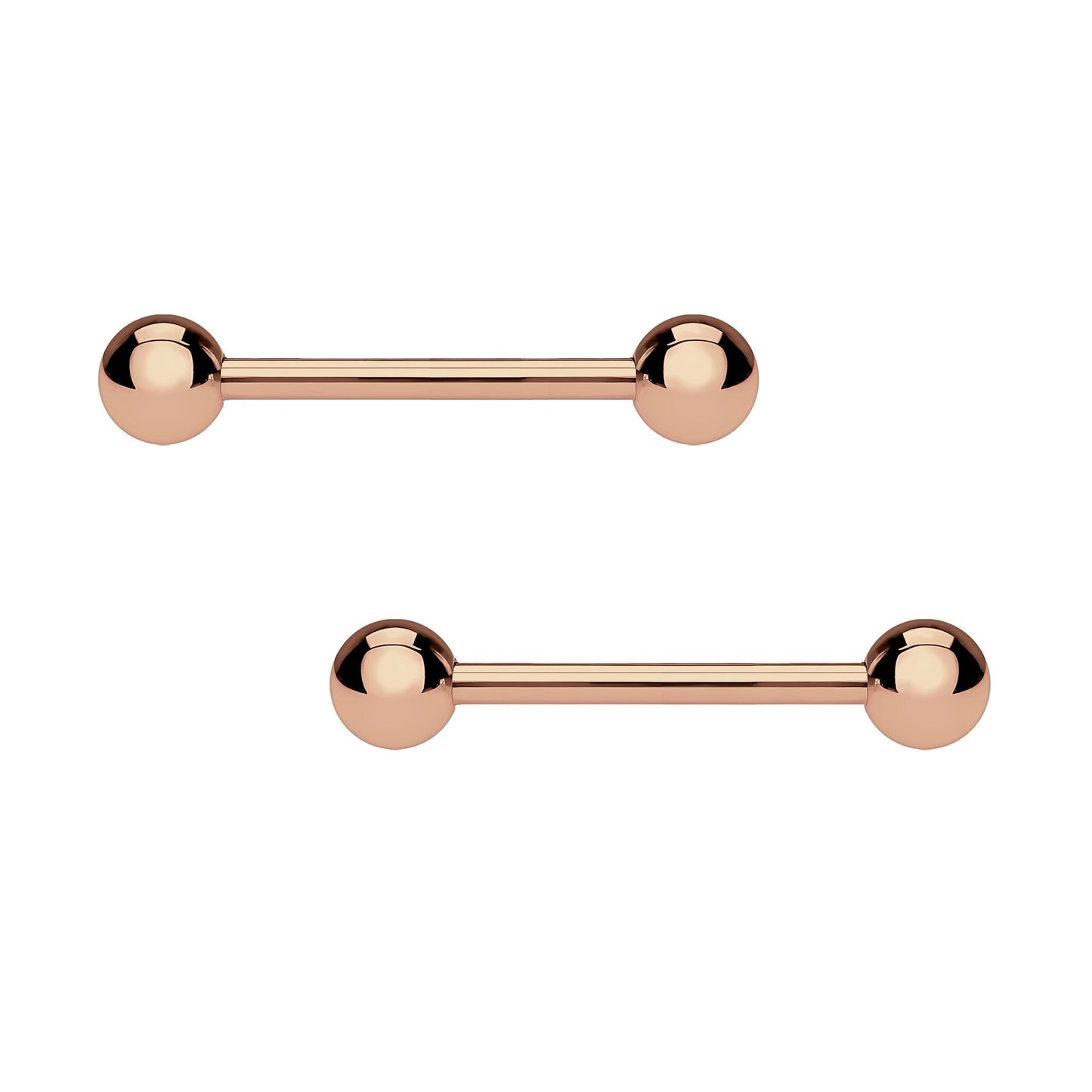 Surgical Steel Nipple Jewelry in Classic Minimalist Style