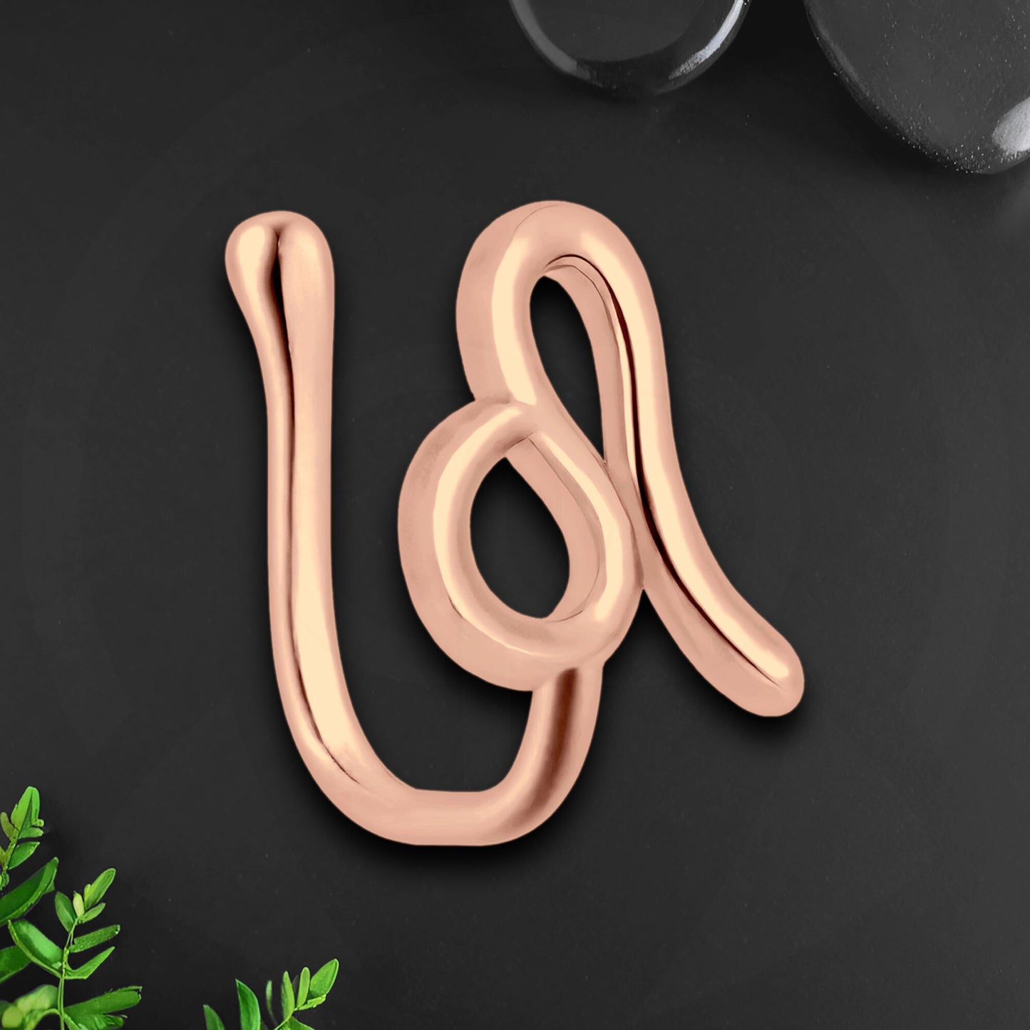 Gold Plated Nose Cuff with Leo Zodiac
