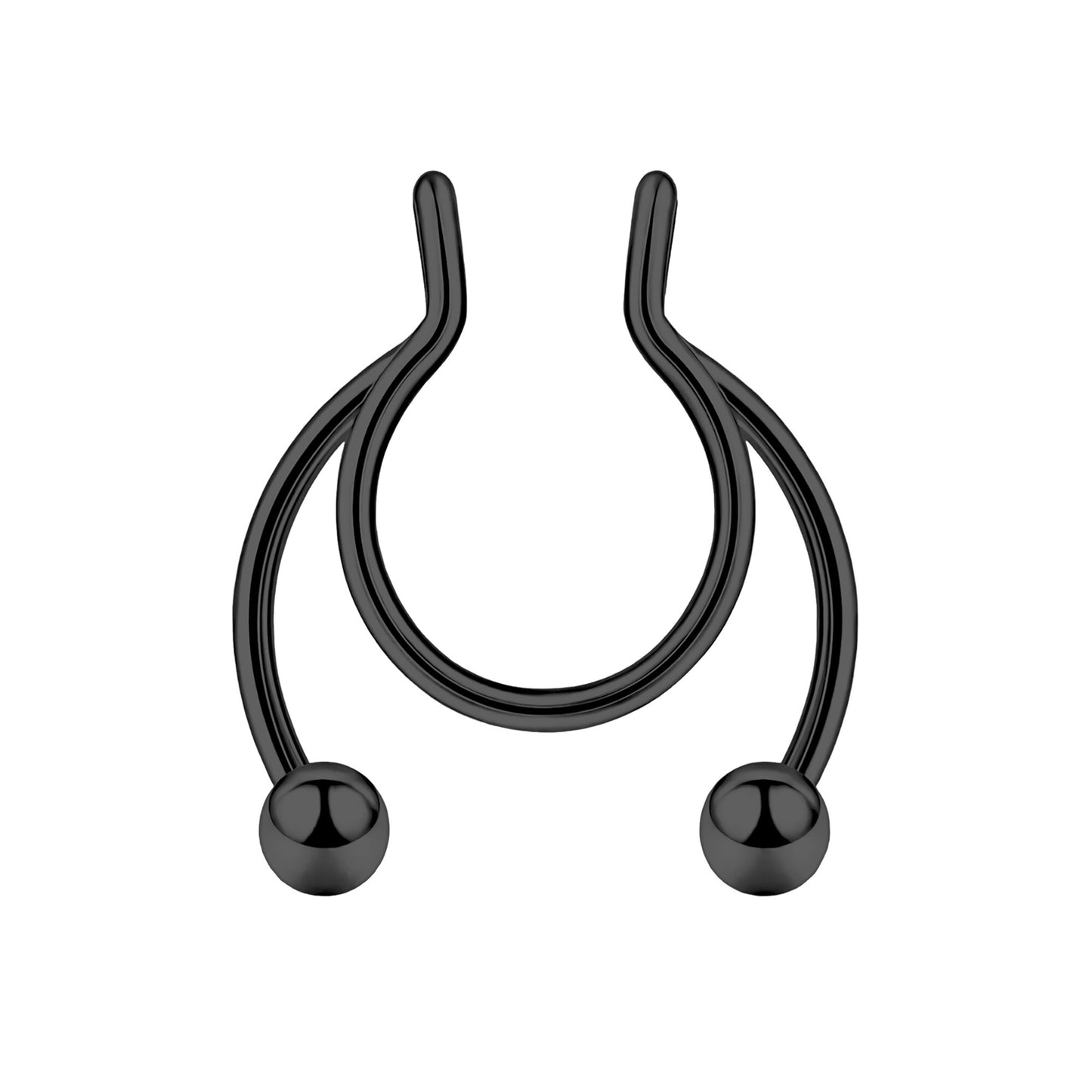 Surgical Steel Septum Cuff with Classic Balls