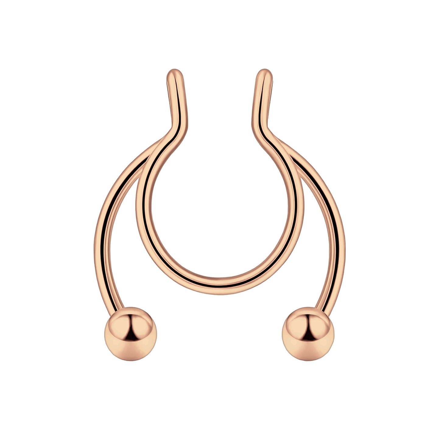 Surgical Steel Septum Cuff with Classic Balls