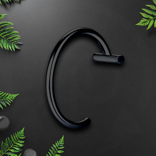 Surgical Steel Fake Lip Ring in Classic Style