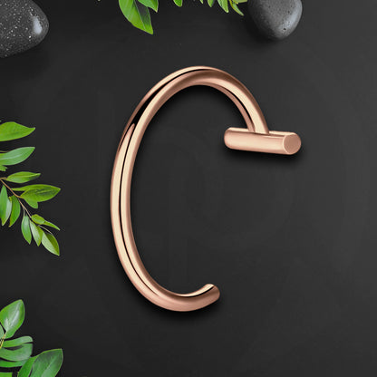 Surgical Steel Fake Lip Ring in Classic Style