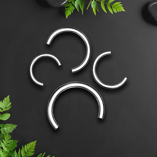 Titanium Circular Barbell Bars with Internal Threads