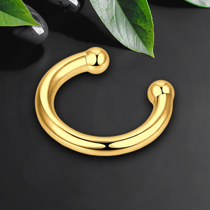 Gold Plated Ear Cuff in Classic Style