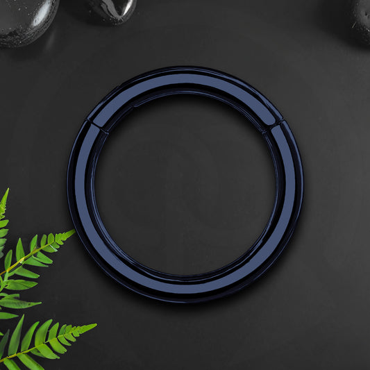 Titanium Clicker Ring in Classic Simple Style
