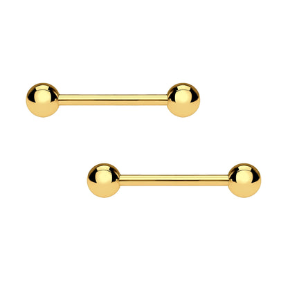 Surgical Steel Nipple Jewelry in Classic Minimalist Style