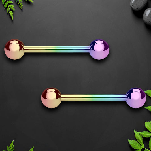 Surgical Steel Nipple Jewelry in Classic Minimalist Style